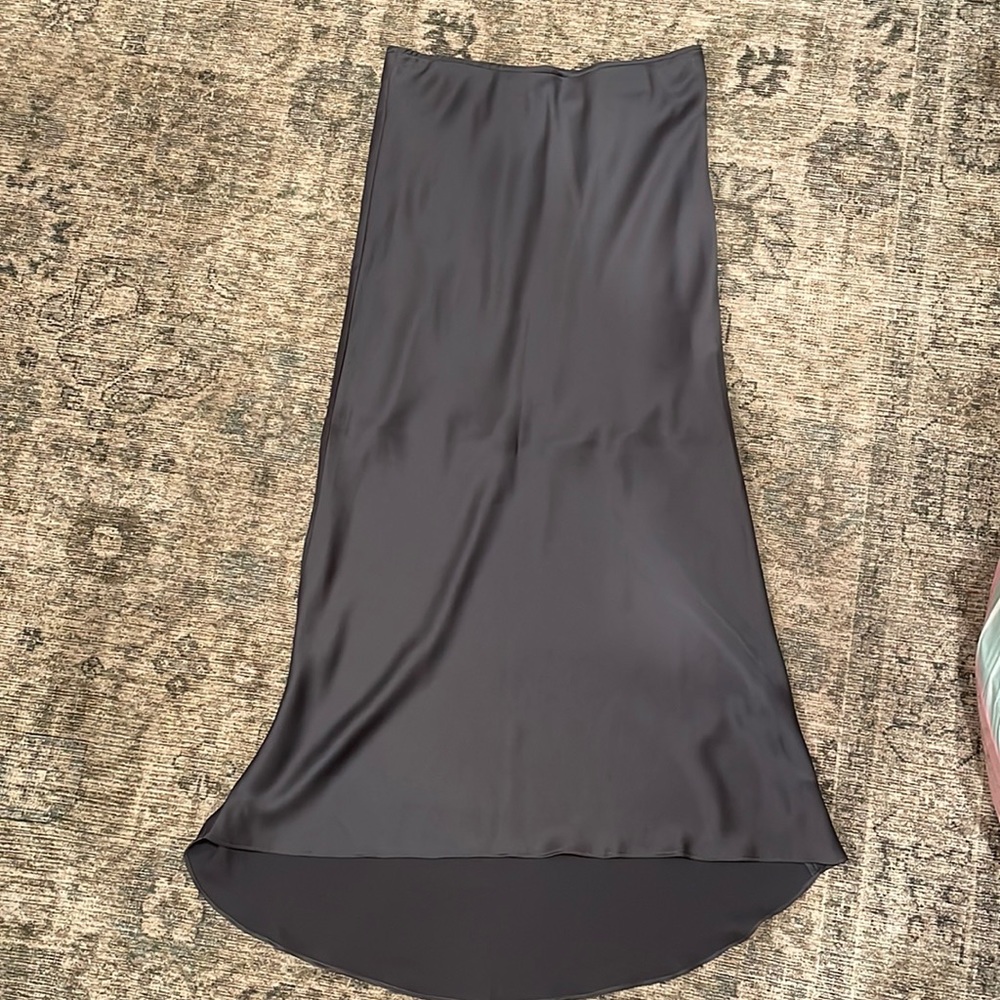 Abercrombie faux silk skirt